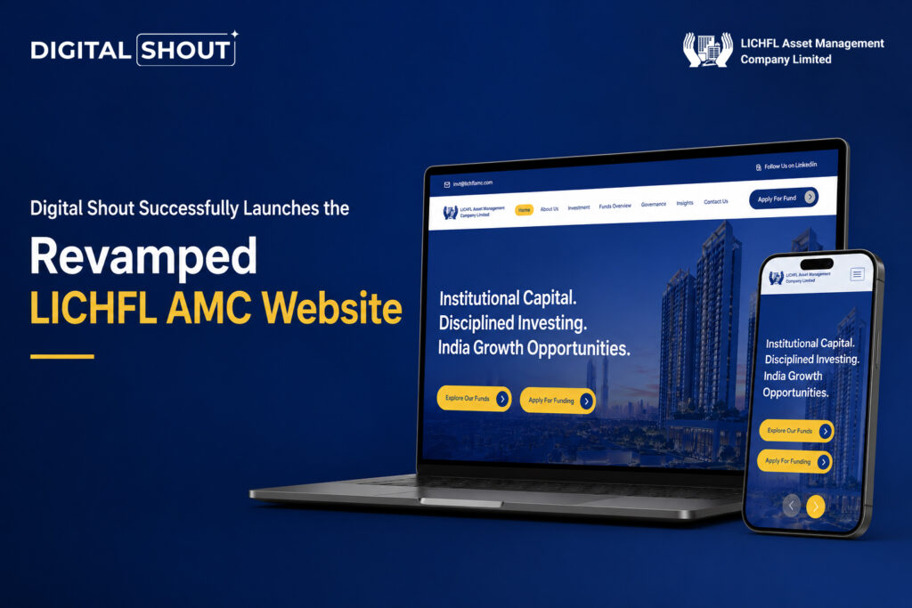 We are excited to announce the successful launch of the revamped website for LICHFL Asset Management Company (LICHFL AMC), the alternative investment and private equity arm of the LIC Group.

Being associated with an organization backed by one of India's most trusted financial institutions is a matter of pride for our team. We are delighted to have partnered with LICHFL AMC in enhancing its digital presence and creating a modern platform that reflects its institutional strength, investment expertise, and long-term vision.